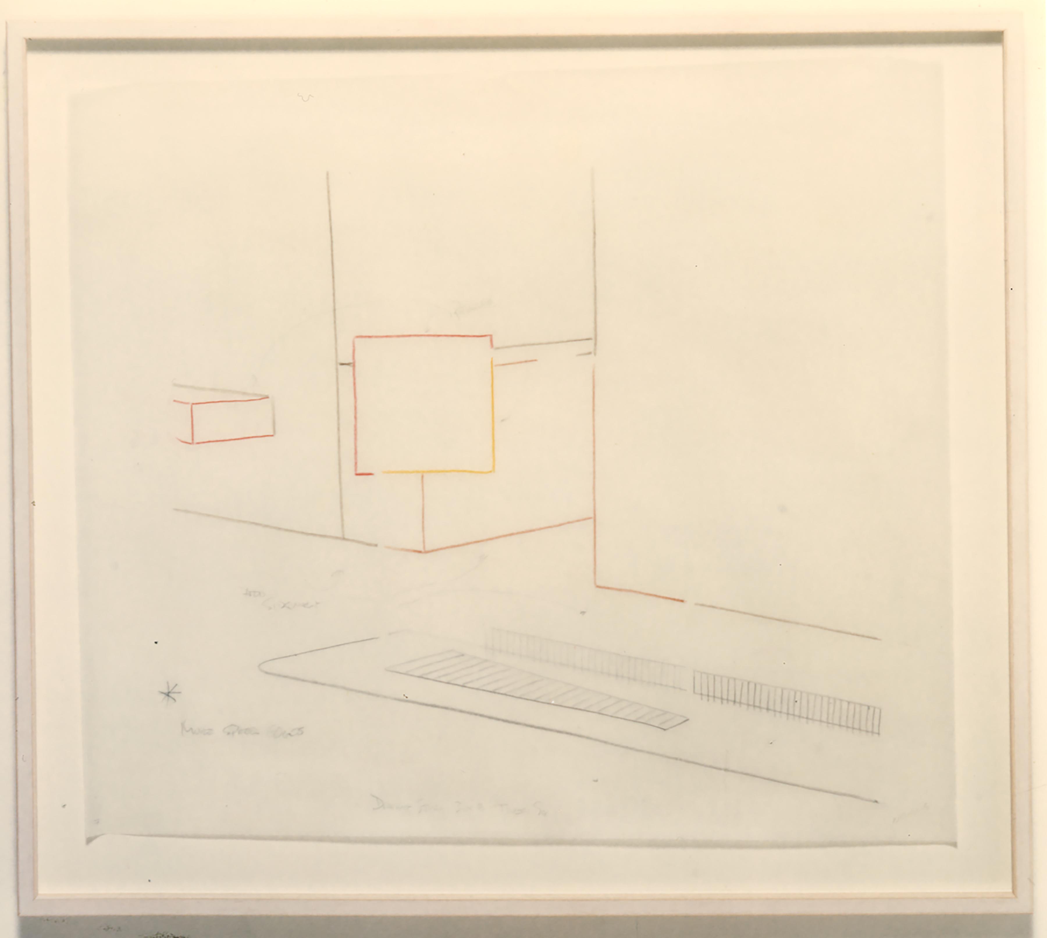 Max Neuhaus, Study for the drawing u0027Times Squareu0027